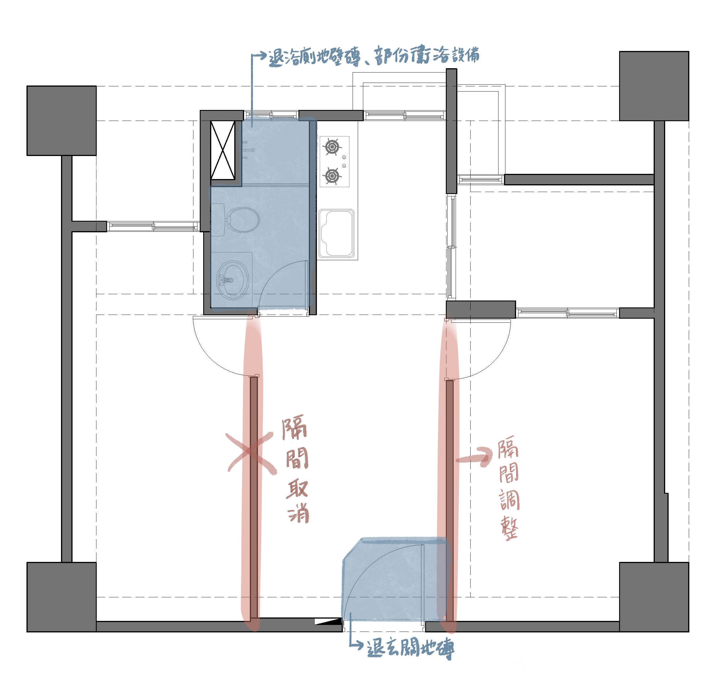 原始設計格局圖